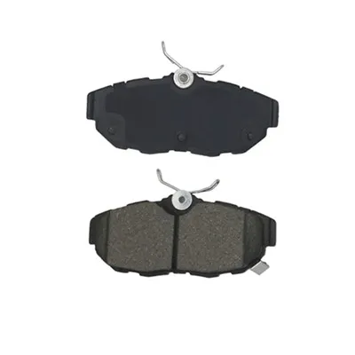 Pastilhas de freio semi metálicas de baixa poeira