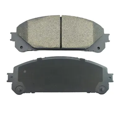 Pastilhas de freio de cerâmica silenciosas